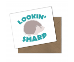 Lookin' Sharp Greeting Card