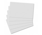 5 Pack - Horizontal 17 x 11 MDF Clipboard Notepad - Blank