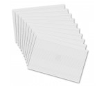 10 Pack - Horizontal 17 x 11 MDF Clipboard Notepad