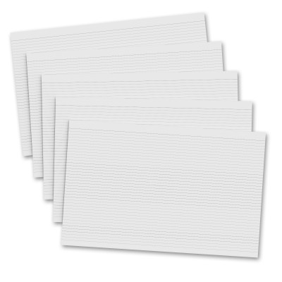 5 Pack - Horizontal 17 x 11 MDF Clipboard Notepad
