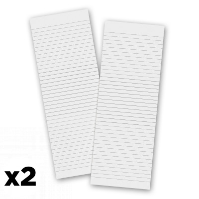2 Pack - 3.5 x 10.25 Notepad