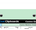 WhiteCoat Clipboard - Mint Canine Edition