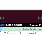 WhiteCoat Clipboard - Wine Canine Edition