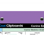 WhiteCoat Clipboard - Lilac Canine Edition