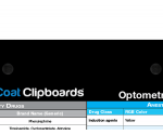 WhiteCoat Clipboard® - Blackout Optometry Edition