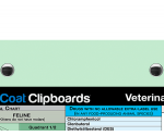 WhiteCoat Clipboard® - Mint Veterinary Medicine Edition