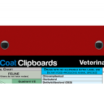 WhiteCoat Clipboard® - Red Veterinary Medicine Edition