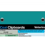 WhiteCoat Clipboard® - Teal Veterinary Medicine Edition