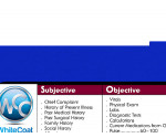 WhiteCoat Clipboard® Vertical - Blue Pharmacy Edition