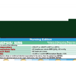WhiteCoat Clipboard® Vertical - Green Nursing Edition