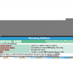 WhiteCoat Clipboard® Vertical - Silver Nursing Edition