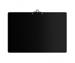 Black Aluminum 17 x11 Ledger Clipboard with Butterfly Clip