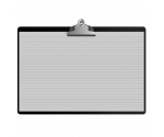 Aluminum 17 x11 Ledger Clipboard with Butterfly Clip