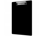 Letter Size 8.5 x 11 Aluminum Clipboard | Black