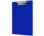 Letter Size 8.5 x 11 Plastic Clipboard | Blue