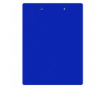 Letter Size 8.5 x 11 Aluminum Clipboard | Blue