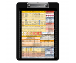 Flat Plastic Anesthesia Clipboard