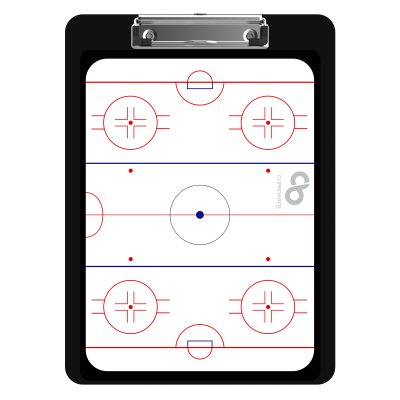Flat Plastic Hockey Clipboard