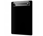 Memo Size 5 x 8 Aluminum Clipboard | Black