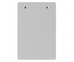 Memo Size 5 x 8 Aluminum Clipboard | White