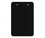 Memo Size 5 x 8 Plastic Clipboard | Black