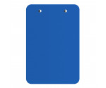 Memo Size 5 x 8 Plastic Clipboard | Blue