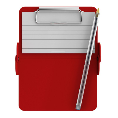 Nano ISO Clipboard | Red