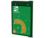 Green Baseball Clipboard