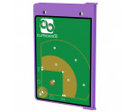 Lilac Baseball Clipboard