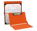 Orange Hockey Clipboard