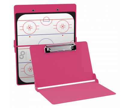 Pink Hockey ISO Clipboard