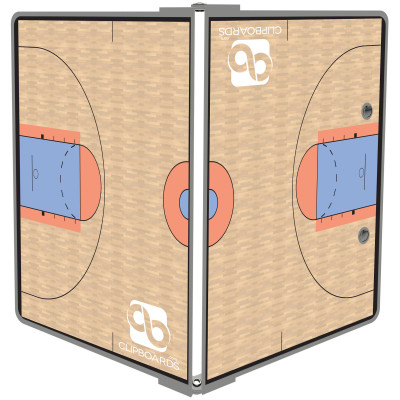 Silver Basketball Clipboard