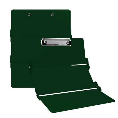 Green Trifold ISO Clipboard