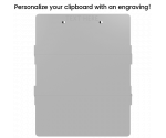 White Trifold ISO Clipboard