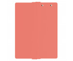 Coral Vertical ISO Clipboard