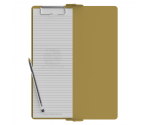 WhiteCoat Clipboard® Vertical - Tactical Brown Nursing Edition