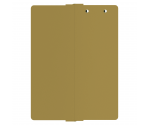 Tactical Brown Vertical ISO Clipboard