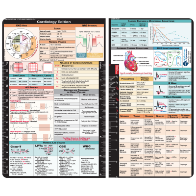 Cardiology Adhesive Reference Label 