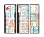 Trifold Cardiology Adhesive Reference Label