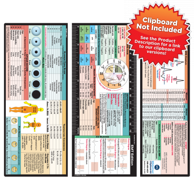Trifold EMT Adhesive Reference Label