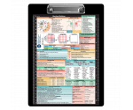 Flat Aluminum Medical Clipboard 