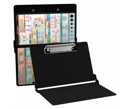 WhiteCoat Clipboard® - Black EMT Edition