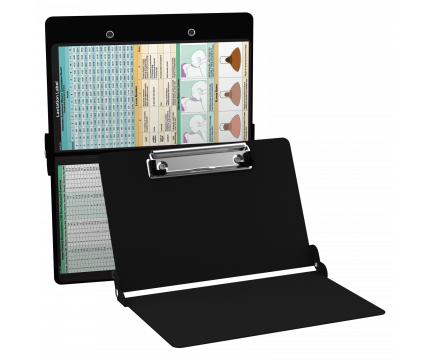 WhiteCoat Clipboard® - Black Lactation Consultant Edition