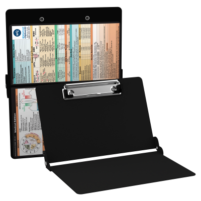 WhiteCoat Clipboard® - Black Medical Edition