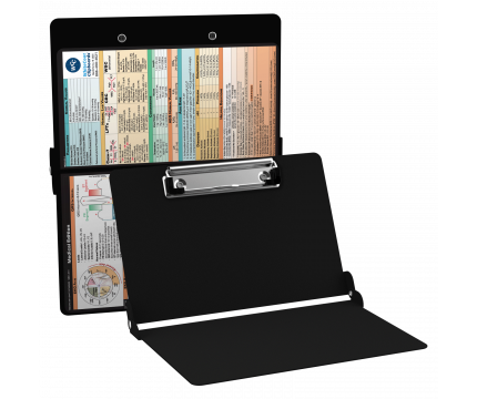 WhiteCoat Clipboard® - Black Medical Edition