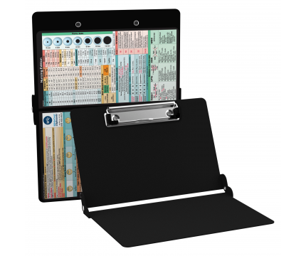 WhiteCoat Clipboard® - Black Nursing Edition