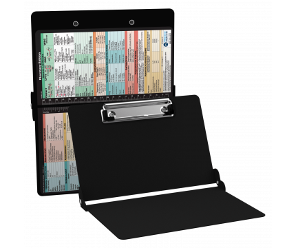 WhiteCoat Clipboard® - Black Pharmacy Edition