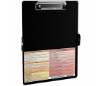 WhiteCoat Clipboard® - Black Physical Therapy Edition