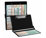 WhiteCoat Clipboard® - Black Physical Therapy Edition