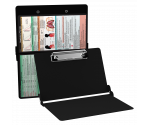 WhiteCoat Clipboard® - Black Respiratory Therapy Edition